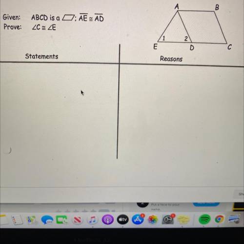 Geometry proofs about trapezoid