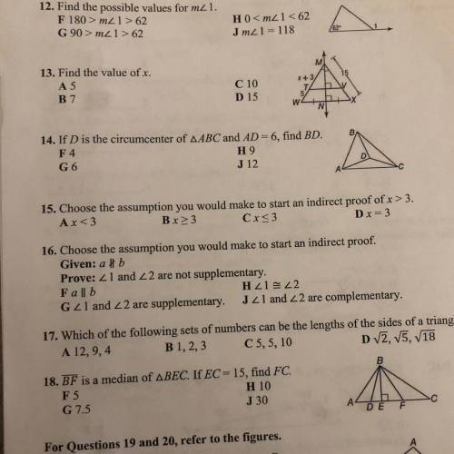 Geometry chapter 5 form 1