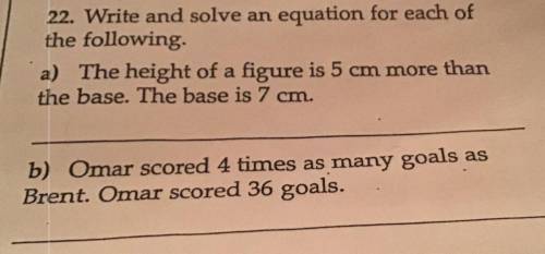 Can somebody plz help give the correct equations for both of the word problems (only if u done this