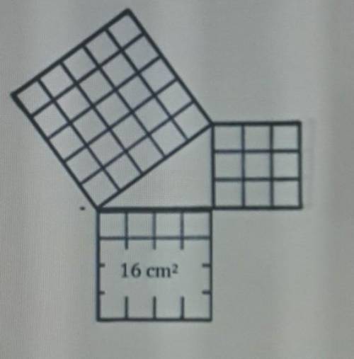How can this model be used to verify the Pythagorean Theorem?

A. Show that perimeters are the sam