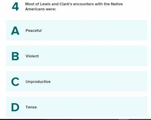 Lewis and Clark question please help