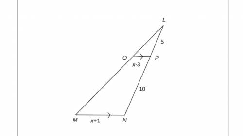 Identify the correct explanation for why the triangles are similar. Then find OP and MN.

Options: