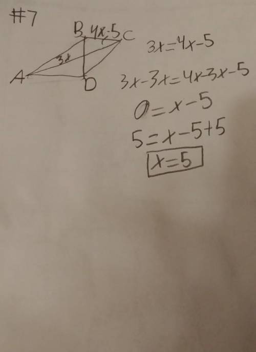 for what values of x and y must ABCD be a parallelogram. is this correct and do u need to solve for