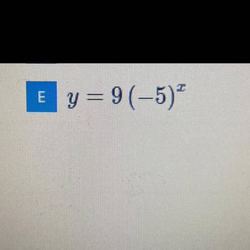 Is this an exponential function?