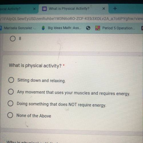 What is physical activity?