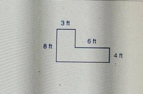 What is the area of the figure? ​