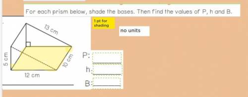 Find values of the shape