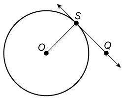 Refer to the diagram below.
is perpendicular to OS. is a ____line.