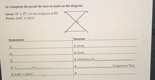 Could someone help me with question 16. The question and the directions given to find the correct a
