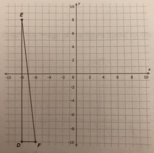 DEF is dilated using a scale factor of 1/2.
What is the length of D'E??