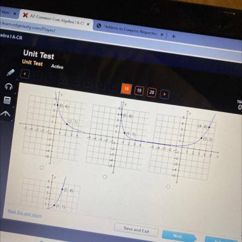 Could someone help me please? lol
Со
Which is the graph of f(x) = (4)?