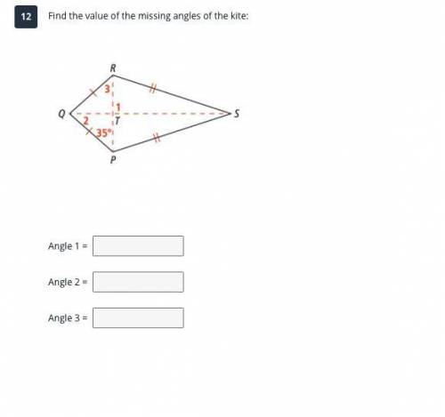 PLZ HELPPP!!
Find the value of the missing angles of the kite: