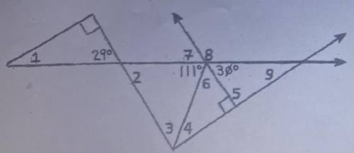 Find the measure of angle 4 and explain.