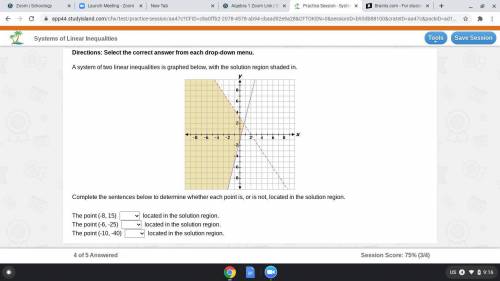 Please help asap! the question in each box is (is or is not)