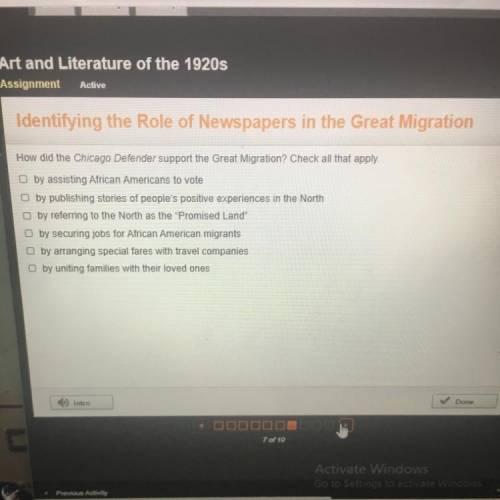 Identifying the Role of Newspapers in the Great Migration

How did the Chicago Defender support th