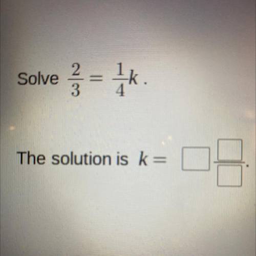Solve
3-**
The solution is k=