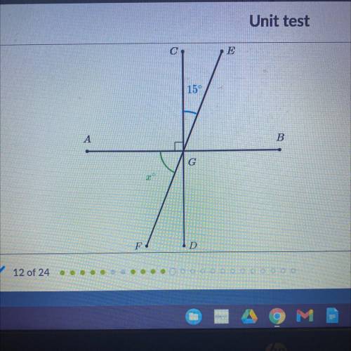 Find the value of X
Help asap pls