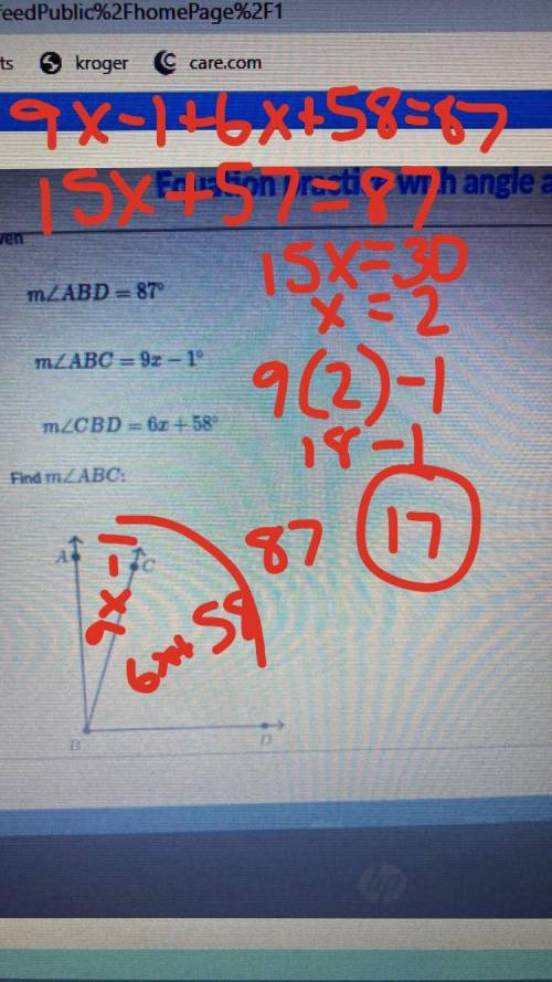 Please help. passed due! find angle ABC.