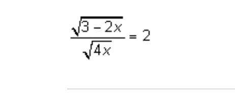 *click the image*
What is the solution to the equation below?