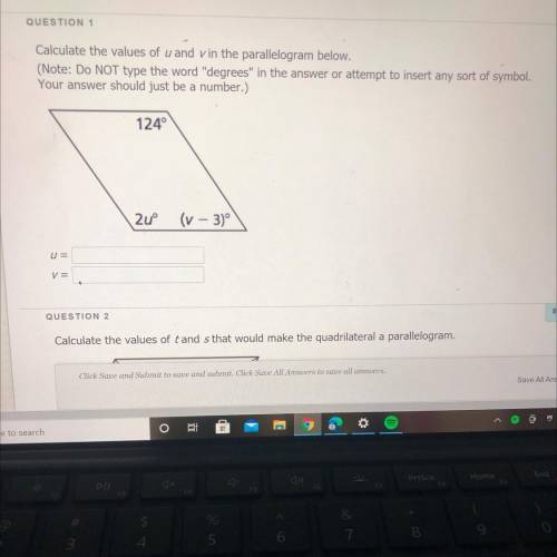 Help with question 1 please
