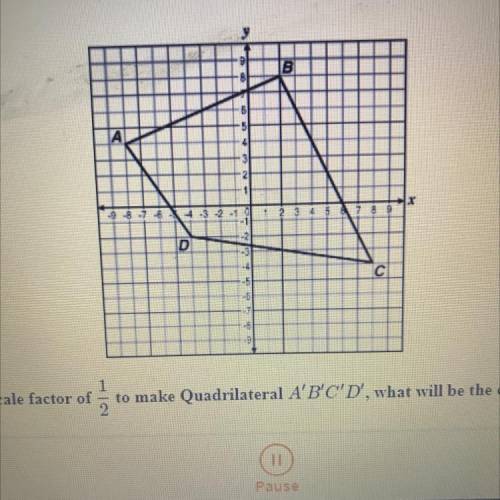 QUICK

If Quadrilateral ABCD is dilated about the origin using a scale