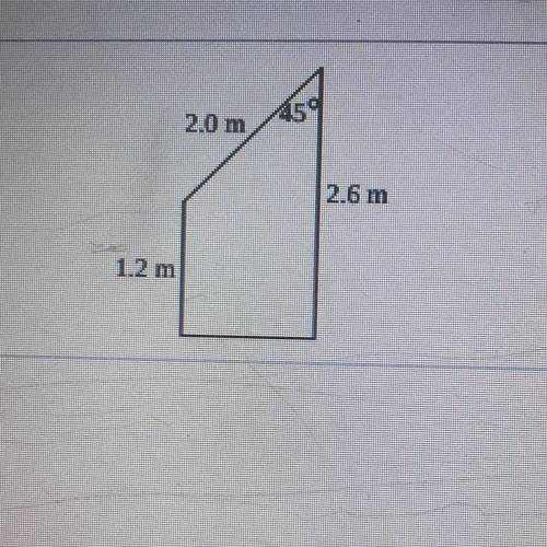 Find the area of the trapezoid to the nearest tenth.