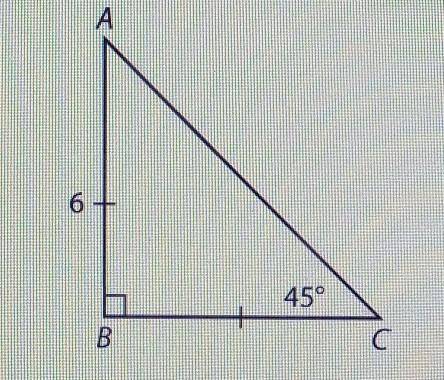 HURRY PLZ WILL GIVE BRAINLEST Find the given side lengths and angle measurements for triangle ABC.