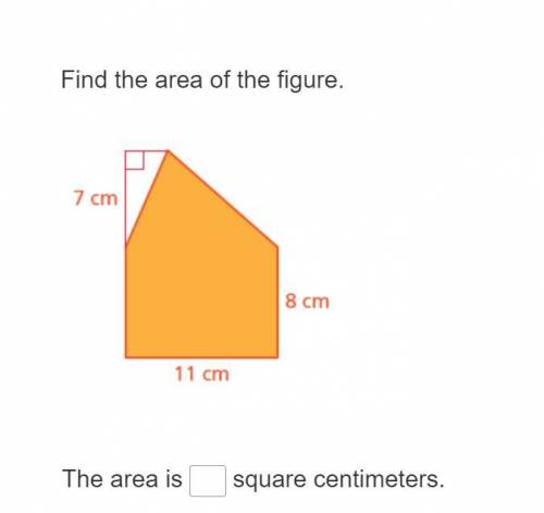 VERY VERY EASY 
Find the area of the figure.