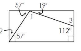 What is the measure of angle 1,2,and 3 
(EXPLAIN YOUR REASONING!!!)