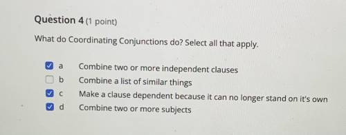 Can a coordinating conjunction make a clause dependent?