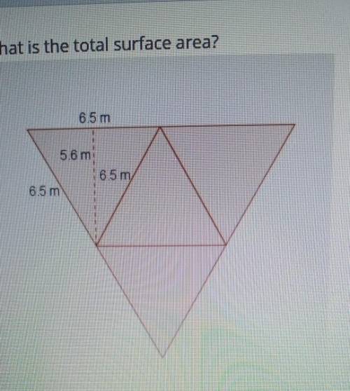 HELP ME 7th grade mathWhat is the total surface area?​