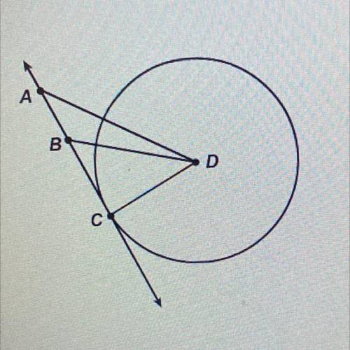 BC is tangent to circle D at point C. The measure of

What is the measure of ZDBC?
A. 35°
B. 55°
C