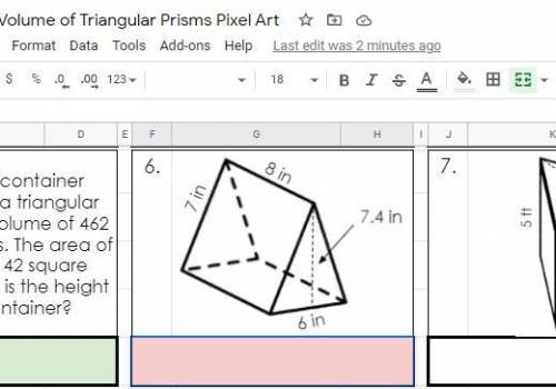 Volume of Triangular Prisms help