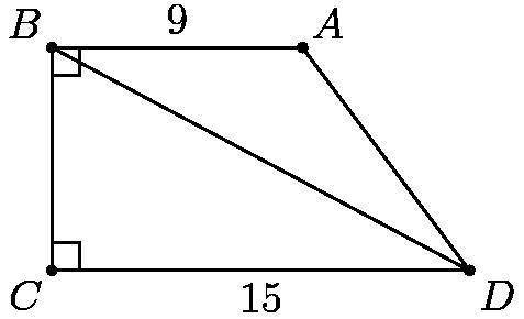 Please help me if you see this!

In the diagram below, the area of ΔBCD is 60. What is the length
