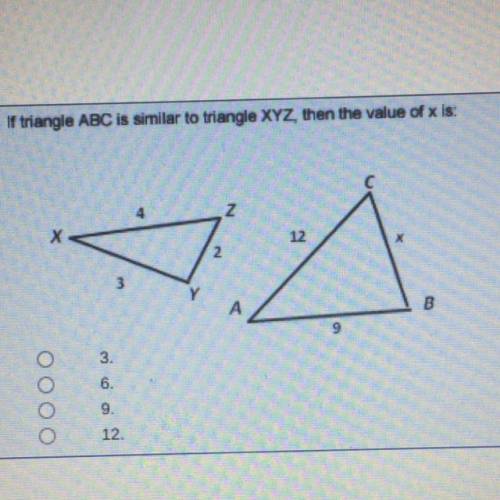 What is the value of x. I’ll give BRAINLIEST. Please