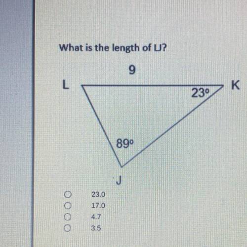 What is the length of LJ PLEASE HELP