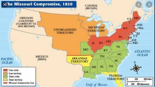 HELP ASAP !! PLS PLS HELP ASAP FIRST WILL GET BRAINLEST

If the Missouri compromise did not happen,