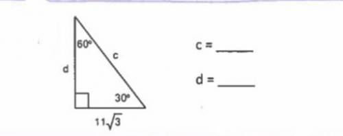 Pythagorean theorem
C=
D=