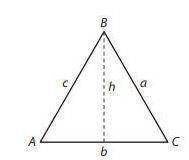 60 Points I need this answer ASAP plz

If the base angles of a triangle are congruent, use the Law