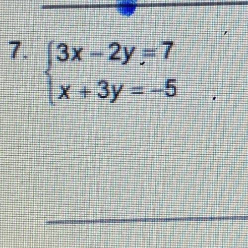 HELP QUICK!! solve by substitution and show work please