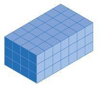 Each cube in this figure measures 1 centimeter on each side.

What is the volume of this figure?
1