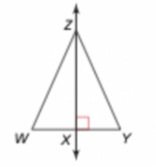 Use the diagram and the information given to find the indicated measure:

2. ZX is the perpendicul