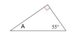 PLEASE HELP NO TROLLS
3. Find the measure of angle A.
