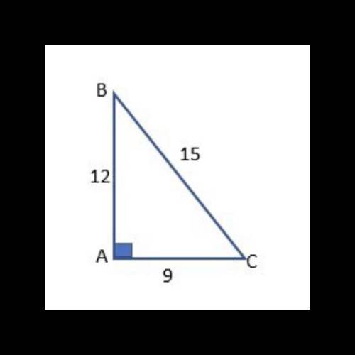 Find the cosine,tangent and sine of both shapes provided