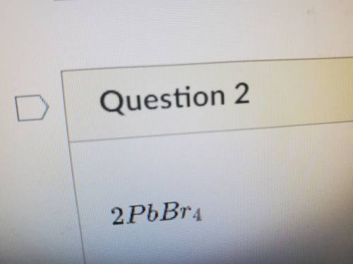 How many atoms of Pb are there?