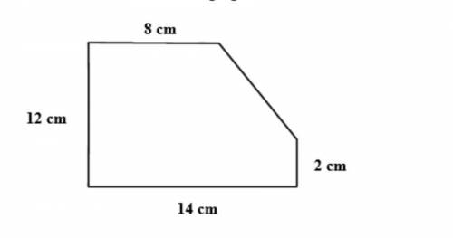 Find the area of the following figure: