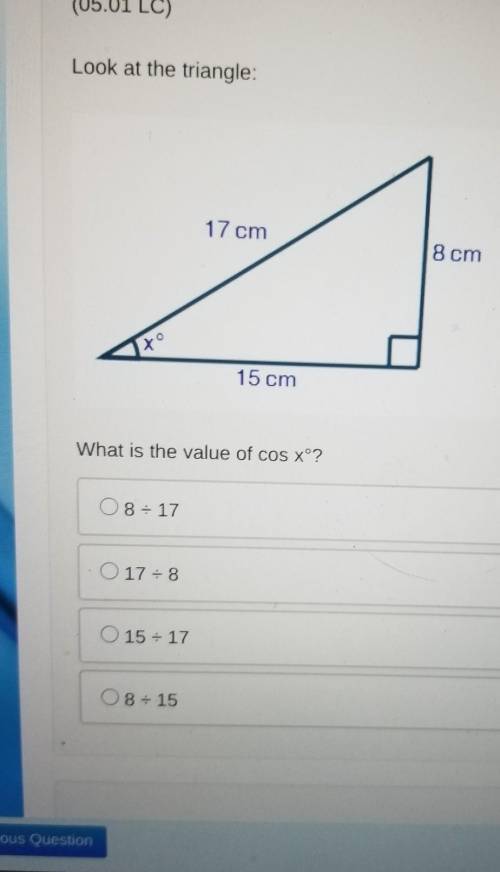 What is the value of cos x°​