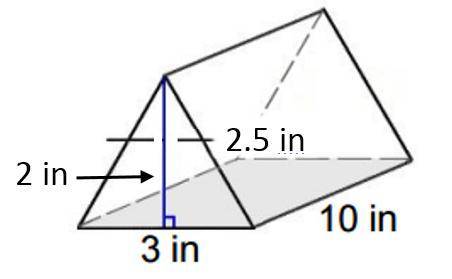 Use the figure below to find lateral surface area.

Select one:
92 square inches
60 square inches