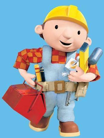 This is totally bob the builder

Bob the Builder!
Can we fix it?
Bob the Builder!
Yes we can!
Scoo