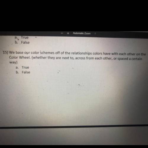 Help on this true or false question please 
I think it’s true